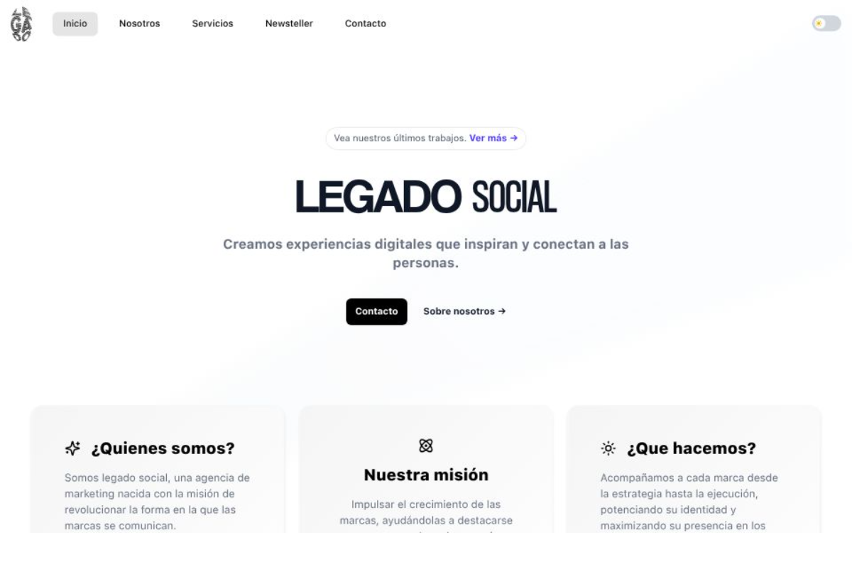 Legado Social banner